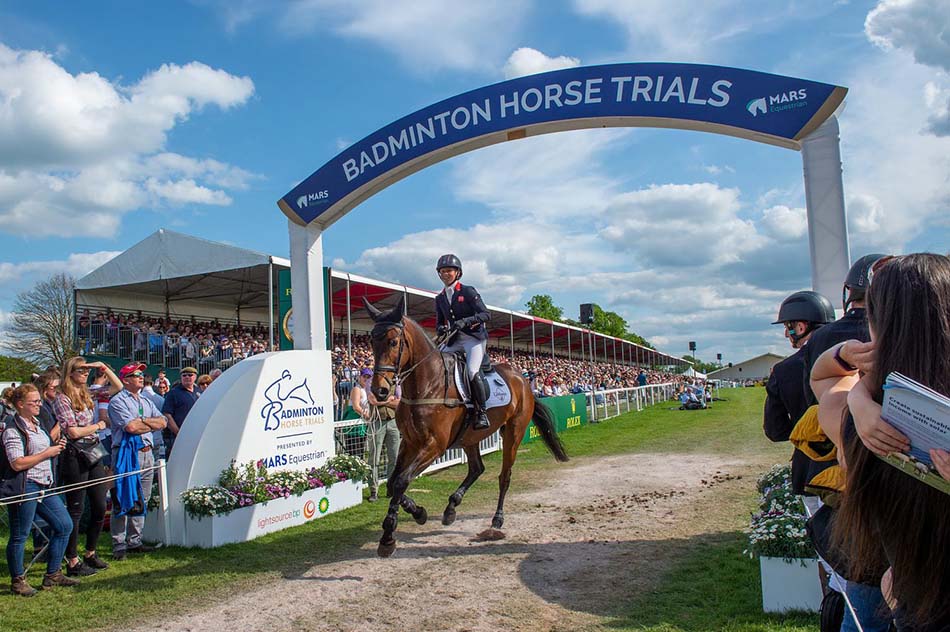 Ros Canter with Lordships Graffalo at Badminton Horse Trials 2022